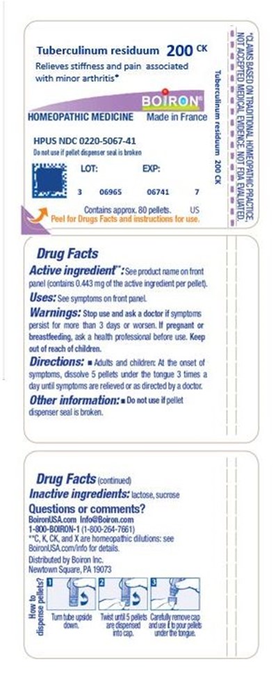 Label (Tuberculinum Residumm 200ck)